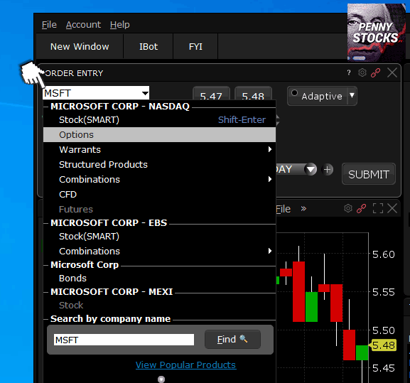 Plataforma TWS Interactive Brokers